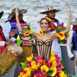 Melissa Cure Villa es oficialmente coronada reina del Carnaval de Barranquilla 2024