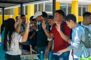 La Alcaldía de Malambo esta brindando asesoría y ayuda para el proceso de inscripciones en la Alcaldía del Sur y el Centro de Desarrollo y Liderazgo Juvenil CDLJ Villa Campo.