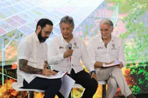 Firma del acta de la empresa Gestora Energética del Caribe.