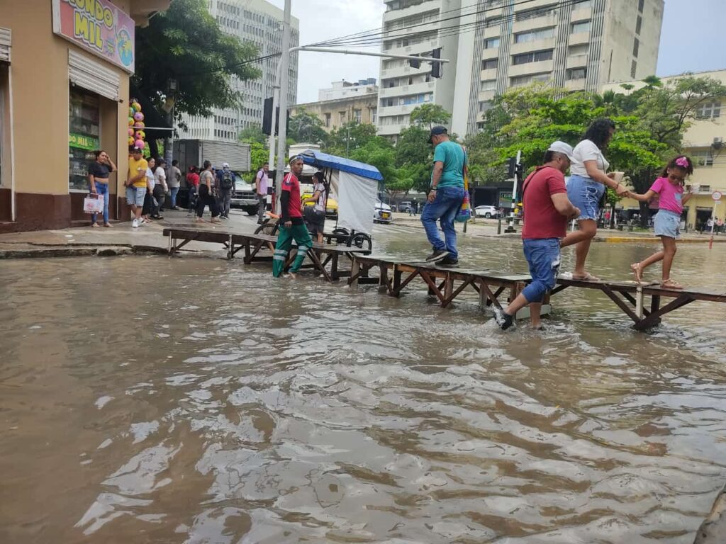 LLuvias en Barranquilla