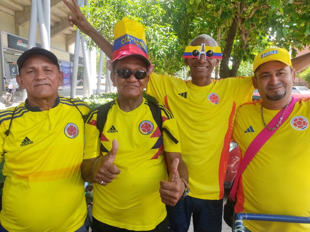 Hinchas de Selección Colombia.
