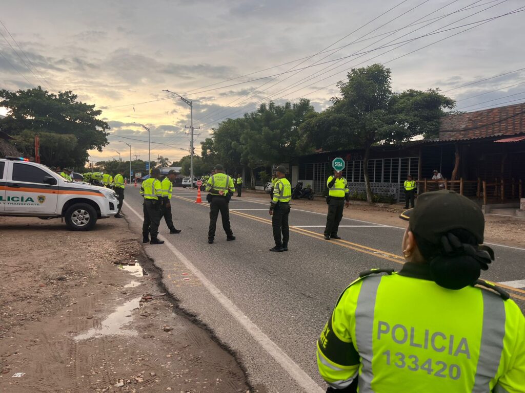 Controles en vías del Atlántico